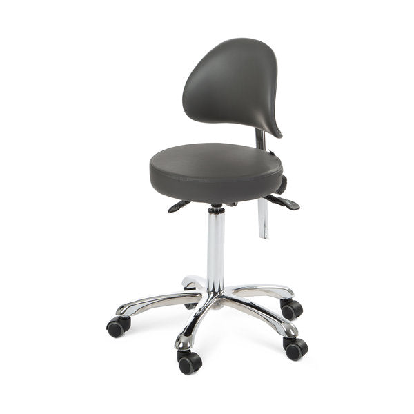 Med-Resource 935 Stool with Backrest