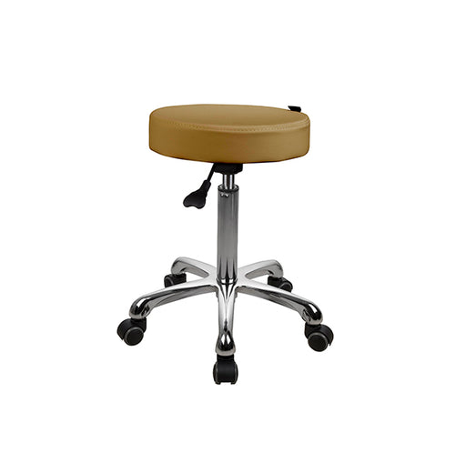 Med-Resource 915 Standard Doctors Stool - Sand Upholstery