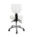 Med-Resource 945 Deluxe Medical Stool with Backrest - Back View