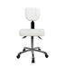 Med-Resource 945 Deluxe Medical Stool with Backrest - Front View