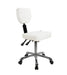 Med-Resource 945 Deluxe Medical Stool with Backrest - Side View
